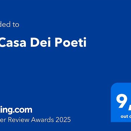 Вилла La Casa Dei Poeti Вилласимиус Экстерьер фото